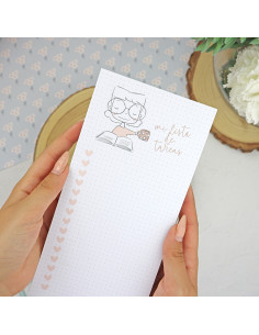 'Mi lista de tareas' XL notepad | Sea lo que sea collection