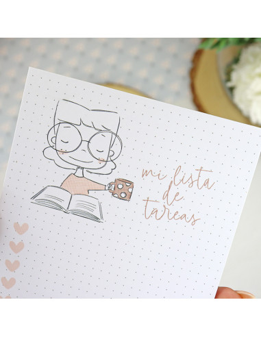 'Mi lista de tareas' XL notepad | Sea lo que sea collection