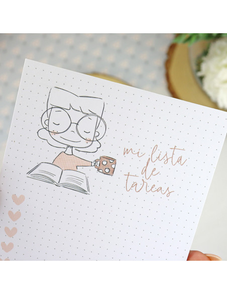 'Mi lista de tareas' XL notepad | Sea lo que sea collection