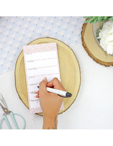 'Semana vertical' XL notepad | Sea lo que sea collection