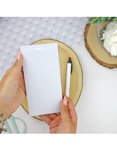 'Cuadros' mini notepad | Sea lo que sea collection