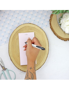 Vichy mini notepad | Sea lo que sea collection 2