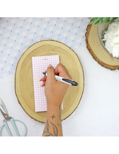 Vichy mini notepad | Sea lo que sea collection