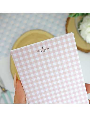 Vichy mini notepad | Sea lo que sea collection