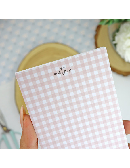 'Vichy' mini notepad | Sea lo que sea collection