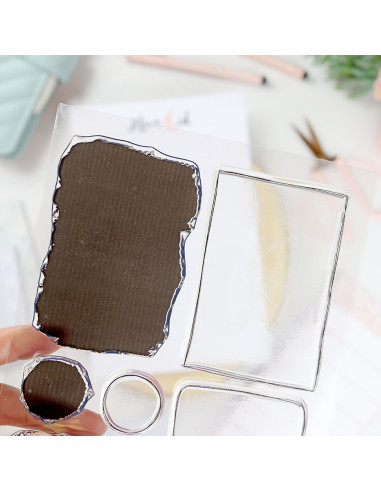 Manchas agenda Clear stamp set | Alúa Cid