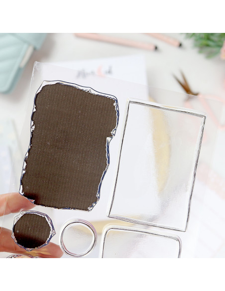 Manchas agenda Clear stamp set