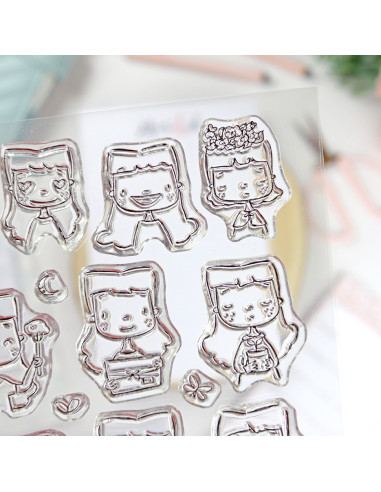 Sea lo que sea Clear stamp set Sea lo que sea Clear stamp set