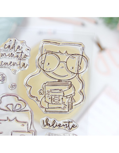 esmivida Clear stamp set by Alúa Cid esmivida Clear stamp set by Alúa Cid