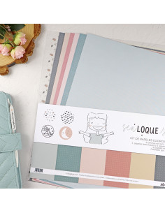 Sea lo que sea Solid & Special paper Kit | Alúa Cid design