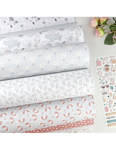 Sea lo que sea 12x12" paper pad | Alúa Cid design