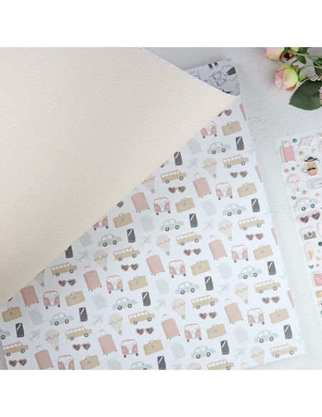 Sea lo que sea 12x12" paper pad