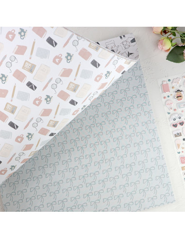 Sea lo que sea 12x12" paper pad | Alúa Cid design