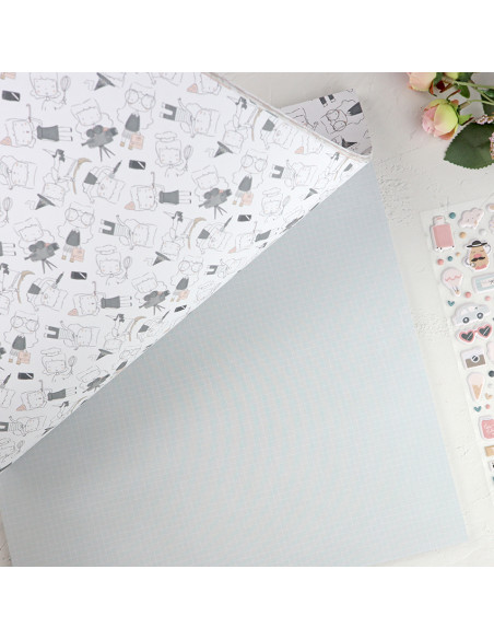 Sea lo que sea 12x12" paper pad | Alúa Cid design