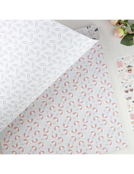 Sea lo que sea 12x12" paper pad | Alúa Cid design