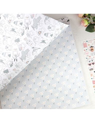 Sea lo que sea 12x12" paper pad |...