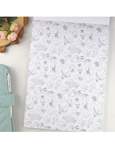 Sea lo que sea 9x12" paper pad | Alúa Cid design 2