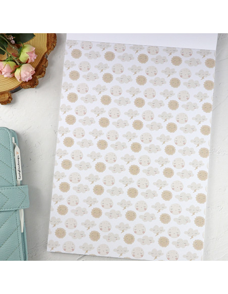 Sea lo que sea 9x12" paper pad