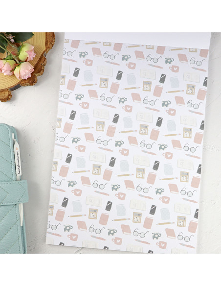 Sea lo que sea 9x12" paper pad