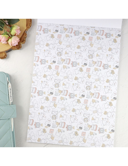 Sea lo que sea 9x12" paper pad