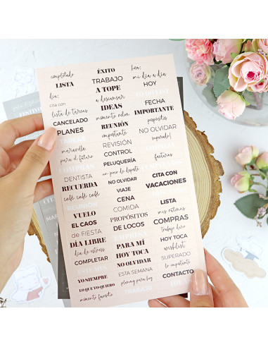 Sea lo que sea stickers set | Alúa...