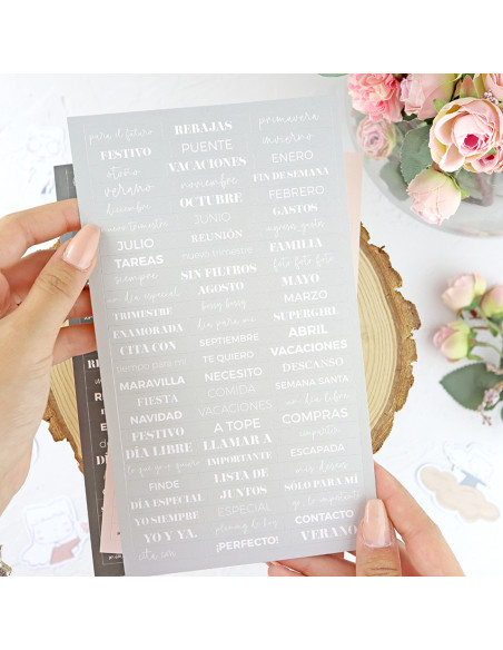 Sea lo que sea stickers set by Alúa Cid