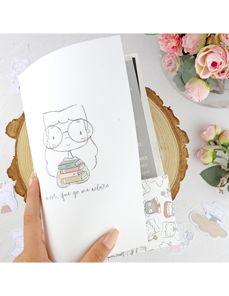 Sea lo que sea stickers set | Alúa Cid design