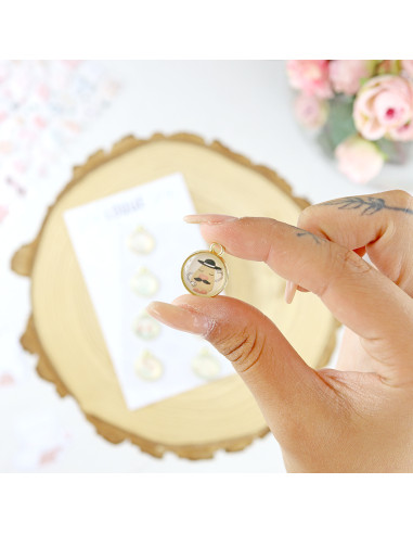 Sea lo que sea mini metallic charms |... Sea lo que sea mini metallic charms |...