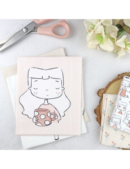 Descansito Printed panel fabric | Sea lo que sea collection