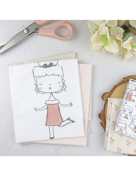 Saraninai Printed panel fabric | Sea lo que sea collection