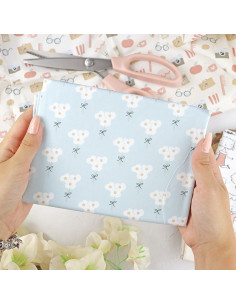 5m Bellis Perennis printed fabric | Sea lo que sea by Alúa Cid