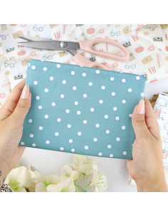 5m Polka printed fabric | Sea lo que sea by Alúa Cid