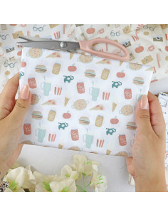 5m Picoteo printed fabric | Sea lo que sea by Alúa Cid