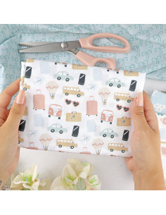 5m Autopista printed fabric | Sea lo que sea by Alúa Cid