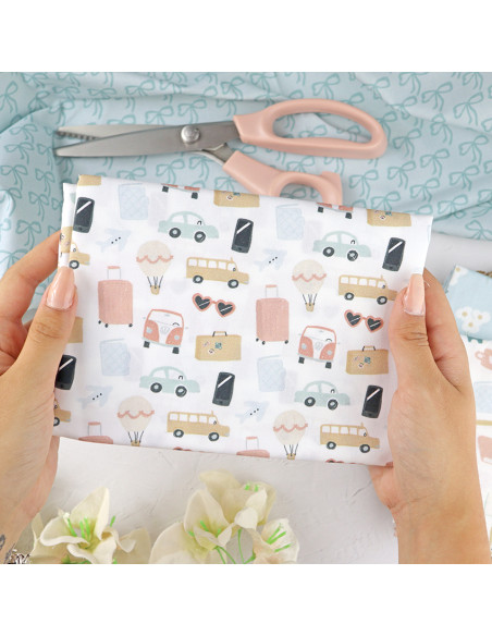 5m Autopista printed fabric | Sea lo que sea by Alúa Cid