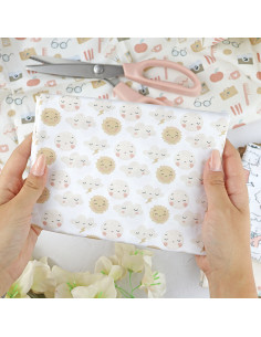 5m En las nubes printed fabric | Sea lo que sea by Alúa Cid