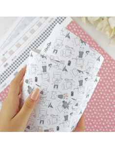 Chanel laminated paper| Sea lo que sea collection