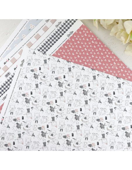 Chanel laminated paper sheet | Sea lo que sea collection by Alúa Cid