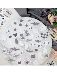 Cute Halloween die-cut by Alúa Cid