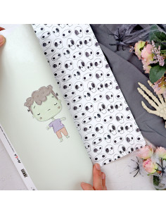 Frankeira laminated paper| Cute Halloween collection by... 2