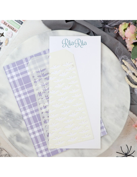 Cute Halloween stencil | Alúa Cid design