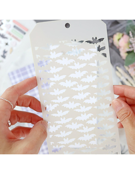 Cute Halloween stencil | Alúa Cid design