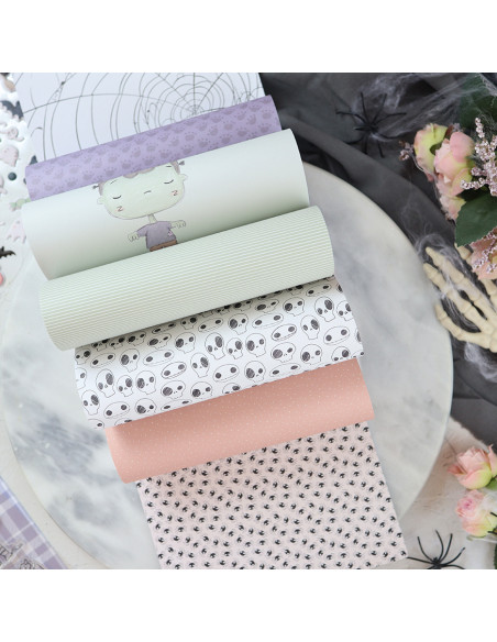 Cute Halloween 6x8" paper pad | Alúa Cid design