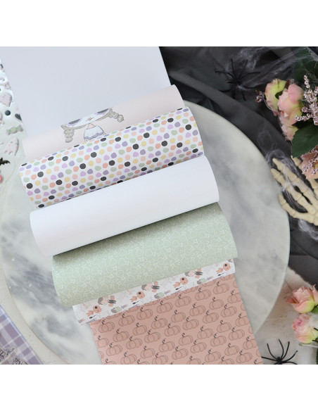 Cute Halloween 6x8" paper pad | Alúa Cid design