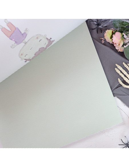 Cute Halloween 12x12" paper pad | Alúa Cid design