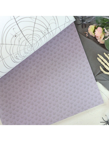 Cute Halloween 12x12" paper pad | Alúa Cid design