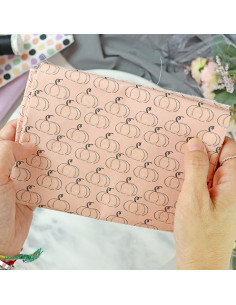 5m Pastel de Calabaza printed fabric | Cute Halloween by...