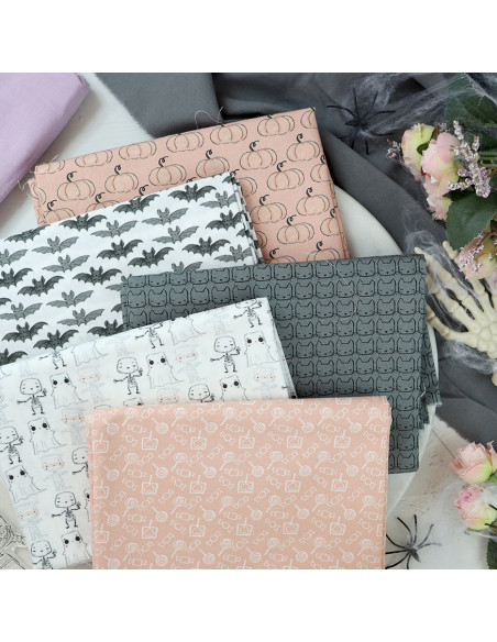 5m Santa Compaña printed fabric | Cute Halloween by Alúa Cid