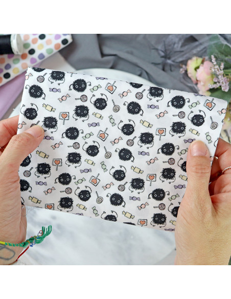 5m Duendes printed fabric | Cute Halloween by Alúa Cid