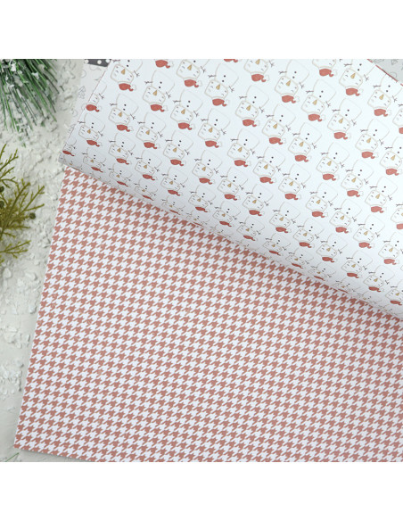 Ohana en diciembre 12x12" paper pad | Alúa Cid design